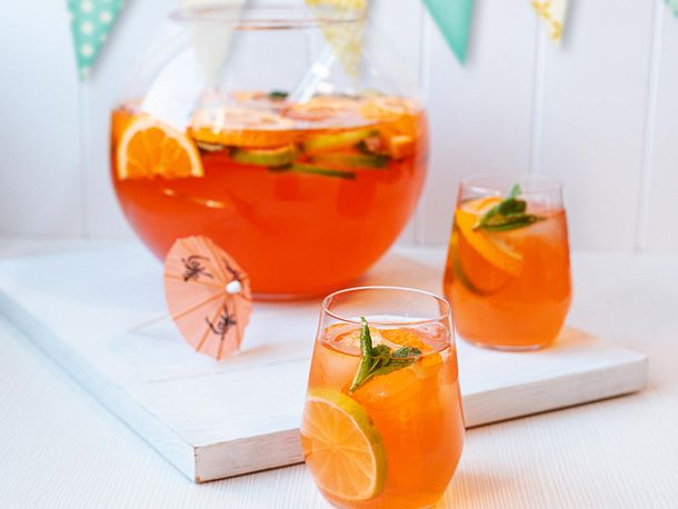 Aperol-Bowle-Rezept