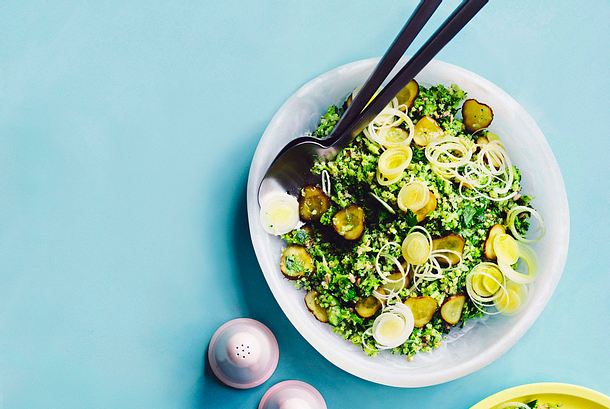 brokkoli-quinoa-taboule rezept