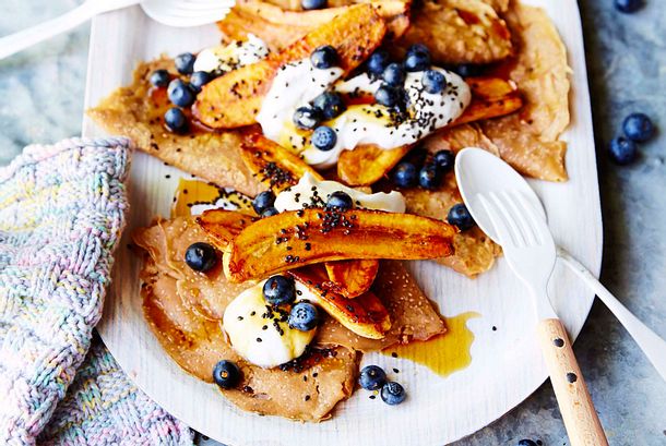 Chia-Kokos-Crêpes Für Innere Balance Rezept