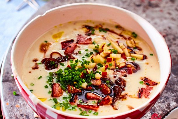 Cremige Zwiebelsuppe Für Heulsusen Rezept Cremige Zwiebelsuppe Für Heulsusen Rezept