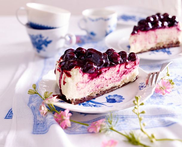 Heidelbeer-Käsekuchen Rezept Heidelbeer-Käsekuchen Rezept