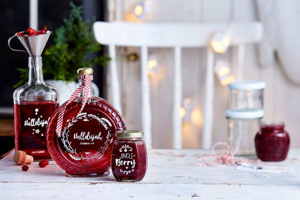 Cranberry-Gin und Cranberry-Mus Rezept Cranberry-Gin und Cranberry-Mus Rezept