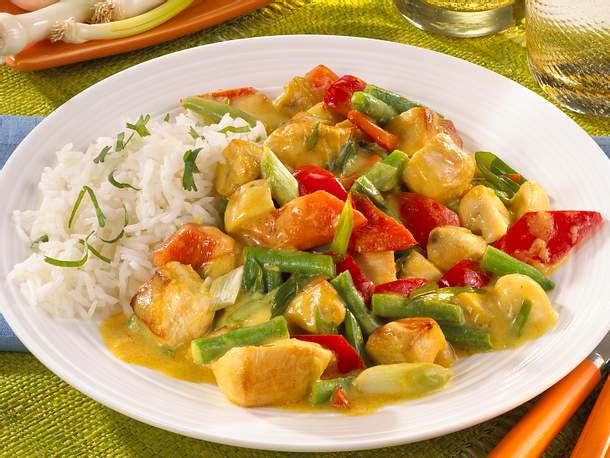 Geflügel-Thai-Curry Rezept | LECKER