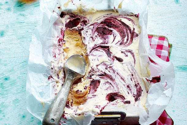 Honig-Brombeer-Parfait Rezept-F6612606