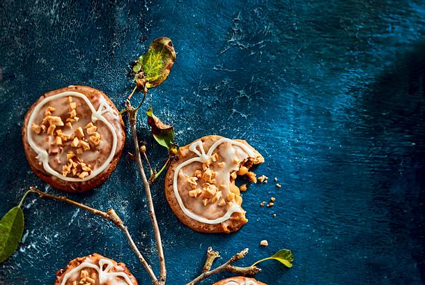 Karamell-Apfel-Cookies, vom Keksbaum gepflückt Rezept Karamell-Apfel-Cookies, vom Keksbaum gepflückt Rezept