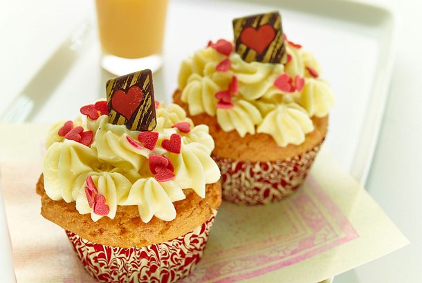 Königliche Apfel Cupcakes mit VERPOORTEN ORIGINAL Rezept Königliche Apfel Cupcakes mit VERPOORTEN ORIGINAL Rezept