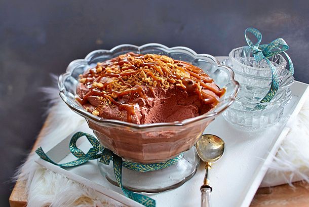 Mousse au Chocolat mit Keks-Extra Rezept