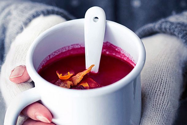 Rudolph-Rentier-Suppe mit Gemüseknusper Rezept