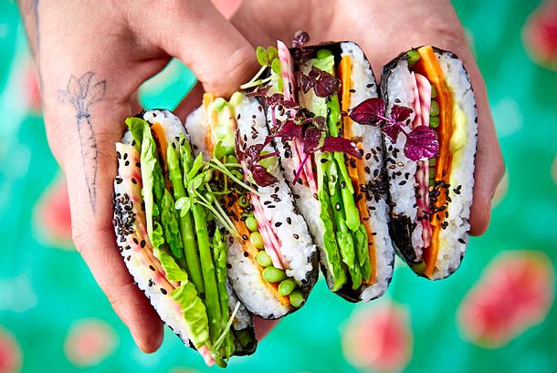 Sommer, Sonne, Sushi-Sandwich Rezept