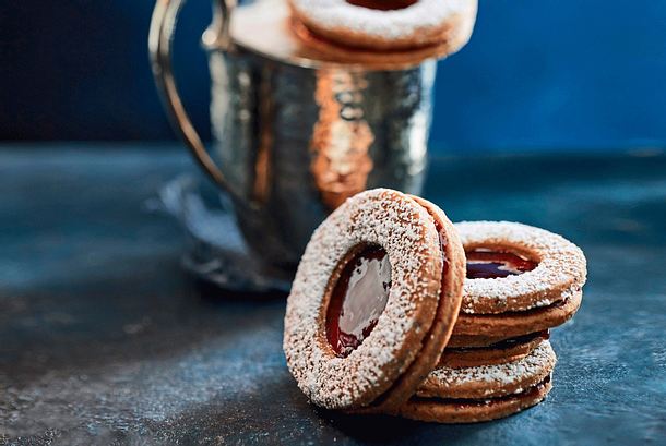 Süße Mohnbrunnen aus märchenhaftem Mürbeteig Rezept