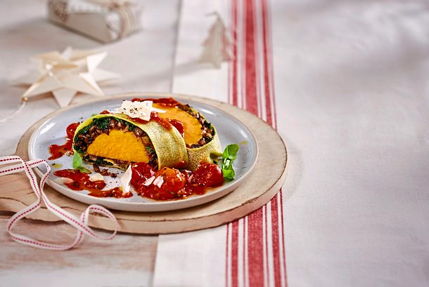 Süßkartoffel „Wellington“ Rezept Süßkartoffel „Wellington“ Rezept