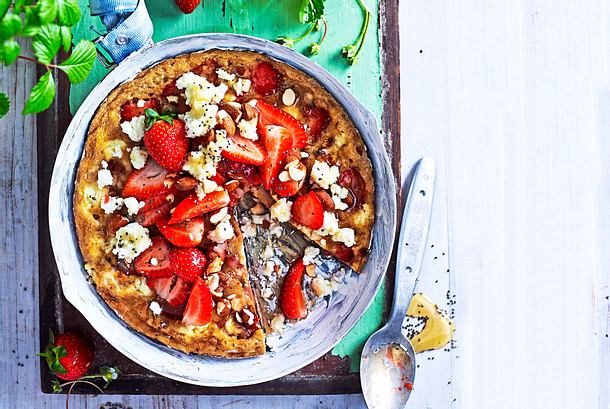 the circle of erdbeer frittata