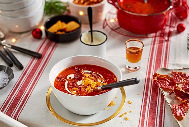 Tomatensuppe mit einem Hauch Zimt Rezept Tomatensuppe mit einem Hauch Zimt Rezept