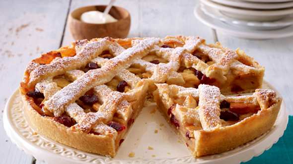 Adventskaffee:Bratapfel-Marzipan-Tarte - Foto: House of Food / Bauer Food Experts  KG