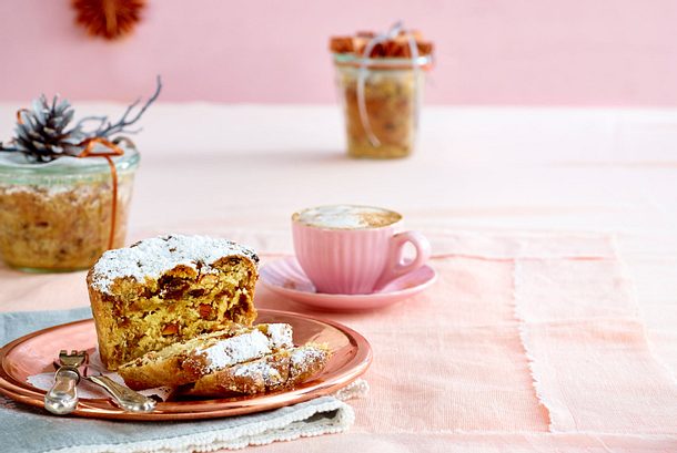 Advents-Butterstollen im Glas Rezept Advents-Butterstollen im Glas Rezept