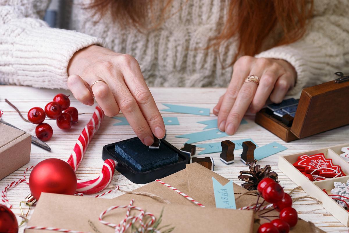 Adventskalender basteln - schöne Idee für Weihnachten