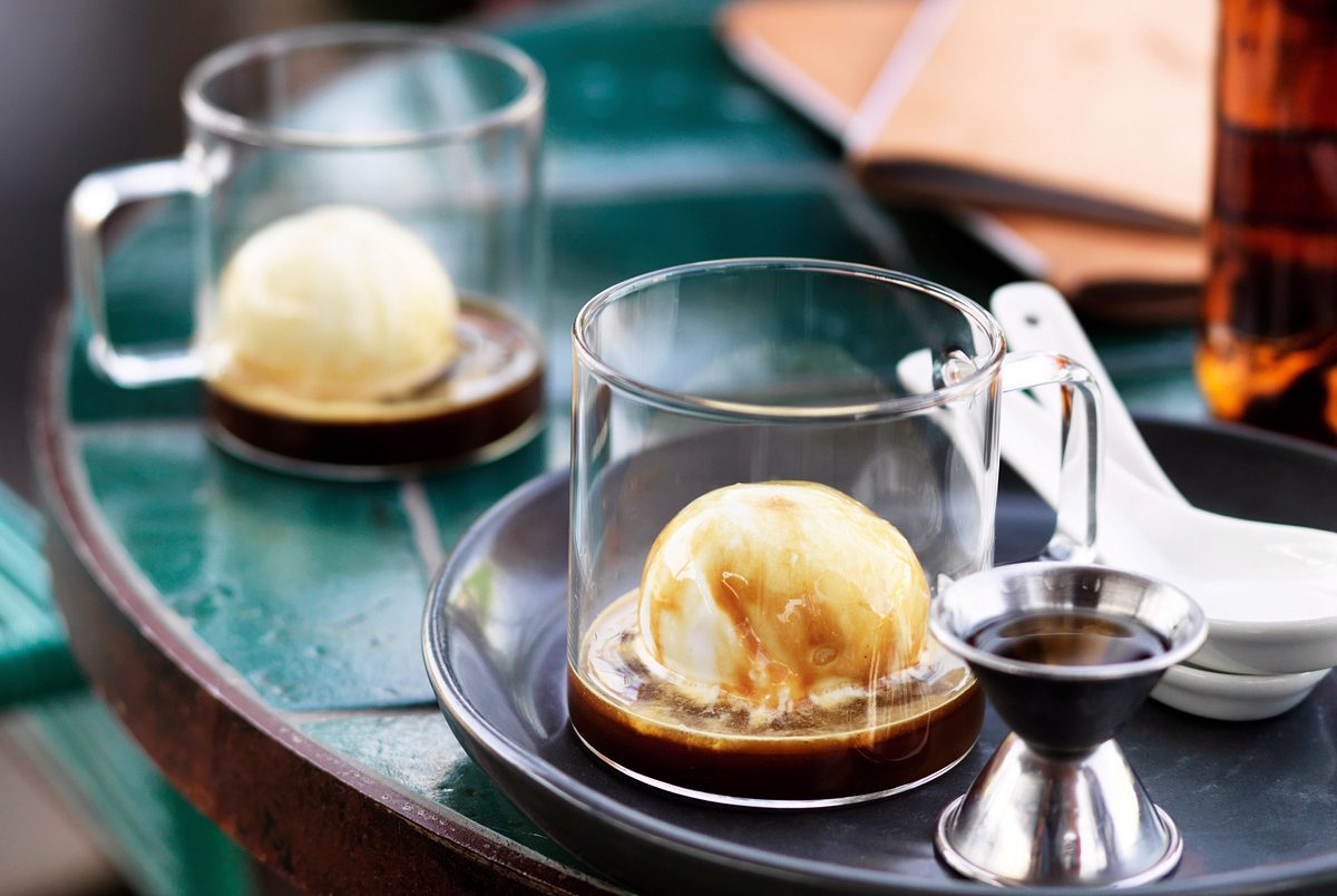 Affogato mit Amaretto Rezept