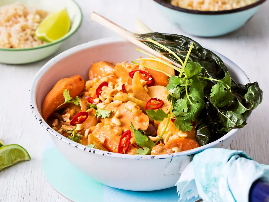Afrikanischer Erdnuss-Eintopf Rezept Afrikanischer Erdnuss-Eintopf Rezept