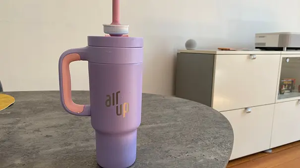 Air Up Quencher in Pastell-Lila - Foto: privat Air Up Quencher in Pastell-Lila - Foto: privat