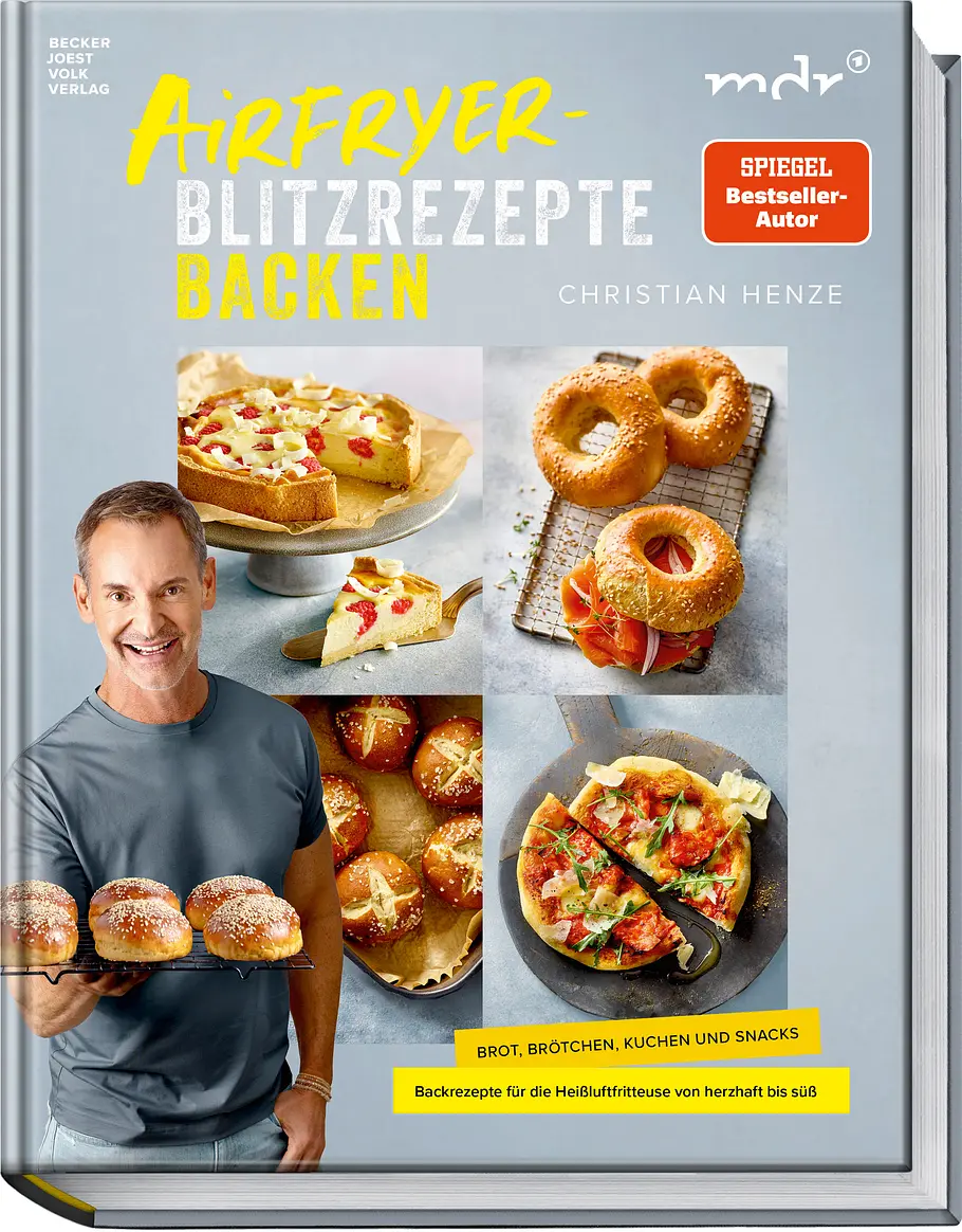 Airfryer-Blitzrezepte Backen Airfryer-Blitzrezepte Backen - Buchcover