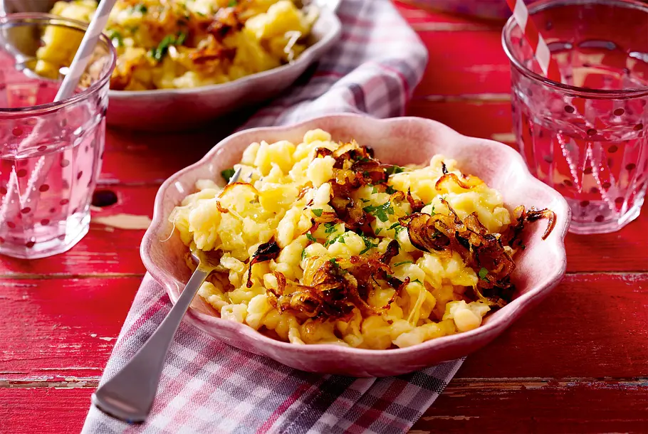 Allgäuer Käsknöpfle Rezept Allgäuer Käsknöpfle Rezept
