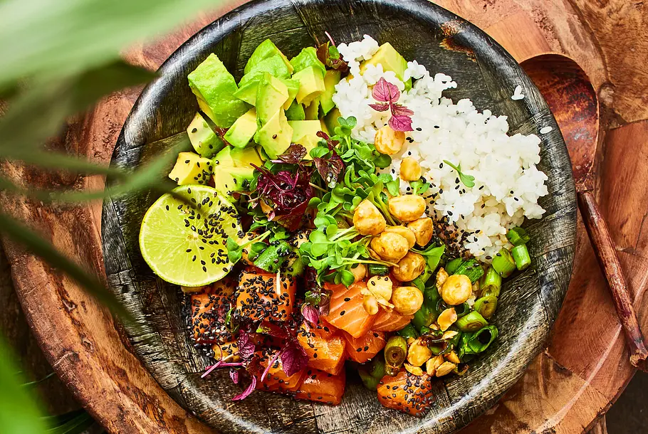 Aloha-Poke-Bowl Rezept Aloha-Poke-Bowl Rezept