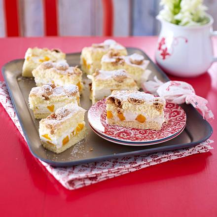 Amarettini-Schnitten mit Mango-Creme Rezept Amarettini-Schnitten mit Mango-Creme Rezept