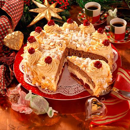 Amaretto-Kirschtorte Rezept