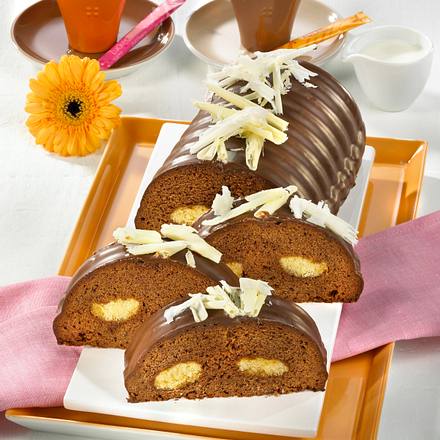 Amaretto-Rehrücken mit Schokoglasur Rezept Amaretto-Rehrücken mit Schokoglasur Rezept