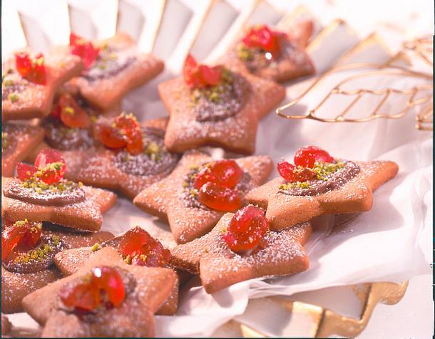 Amaretto-Schokosterne Rezept