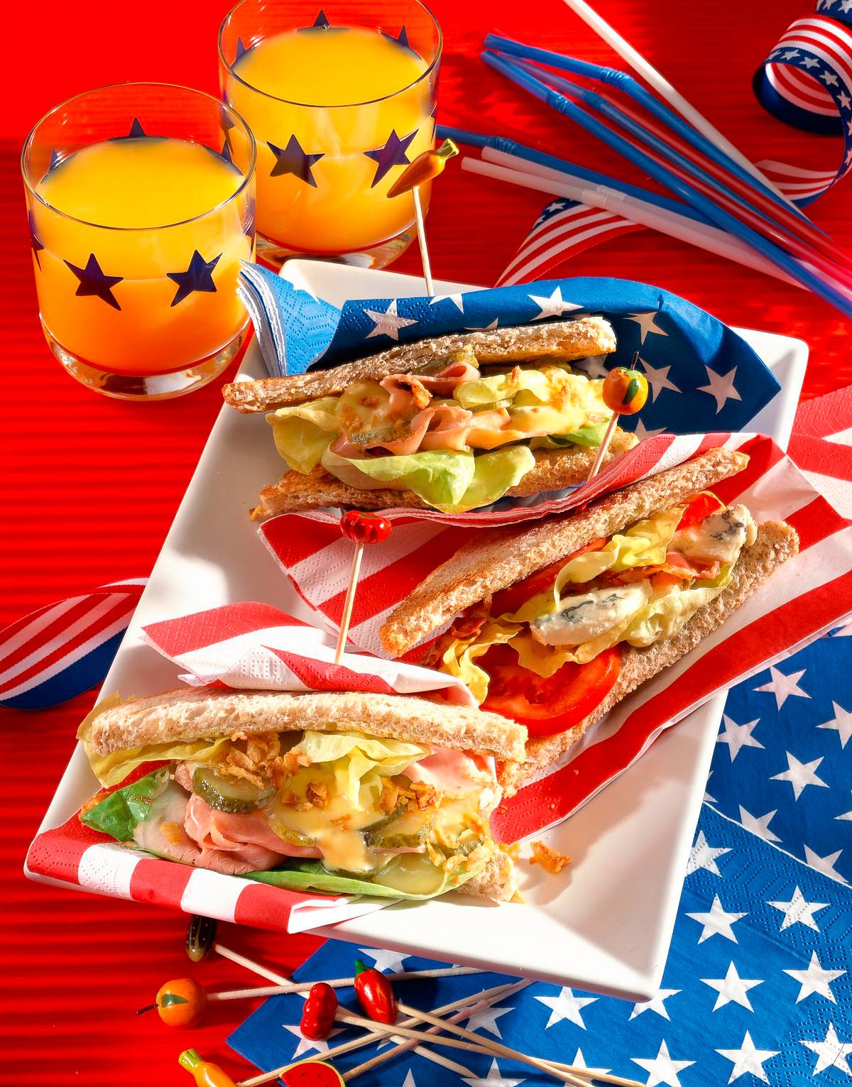 American Sandwiches Rezept