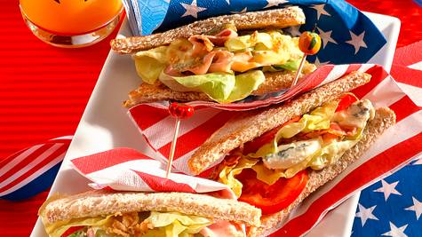 American Sandwiches Rezept - Foto: House of Food / Bauer Food Experts KG