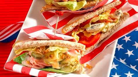 American Sandwiches Rezept - Foto: House of Food / Bauer Food Experts KG