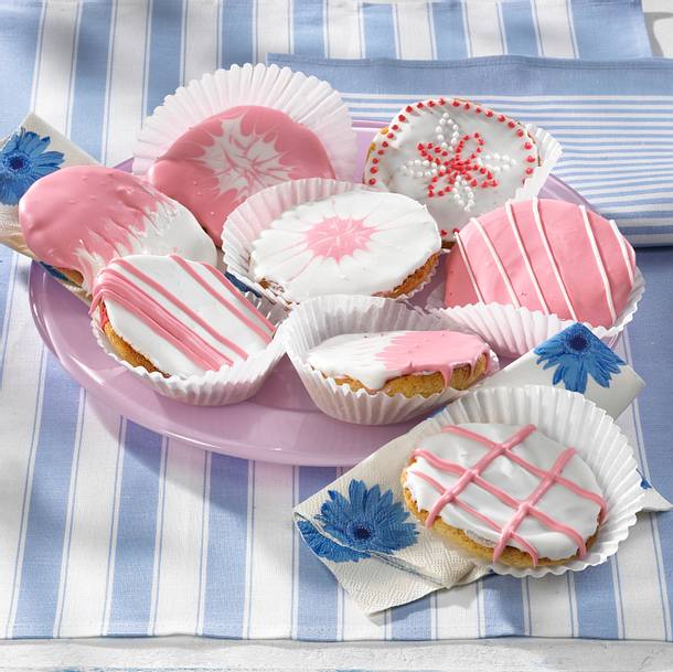 Amerikaner in Pink Rezept Amerikaner in Pink Rezept