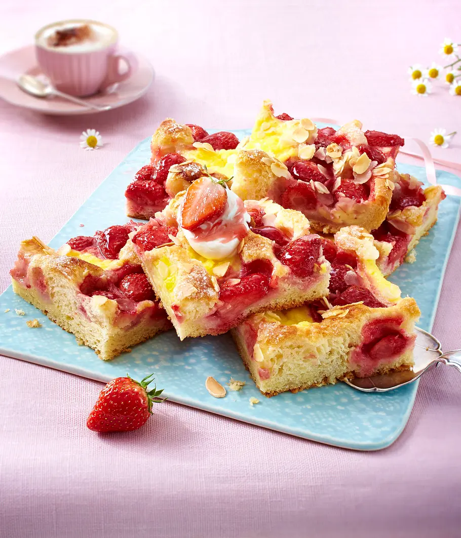 Ammerländer Erdbeer-Butterkuchen Rezept Ammerländer Erdbeer-Butterkuchen Rezept