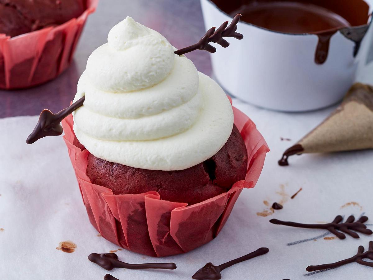 Amors Red-Velvet-Cupcake Rezept