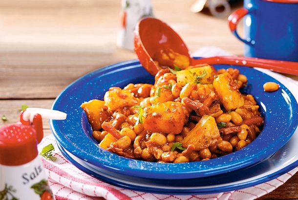 Ananas-Baked-Beans Rezept-F8565701 Ananas-Baked-Beans Rezept-F8565701