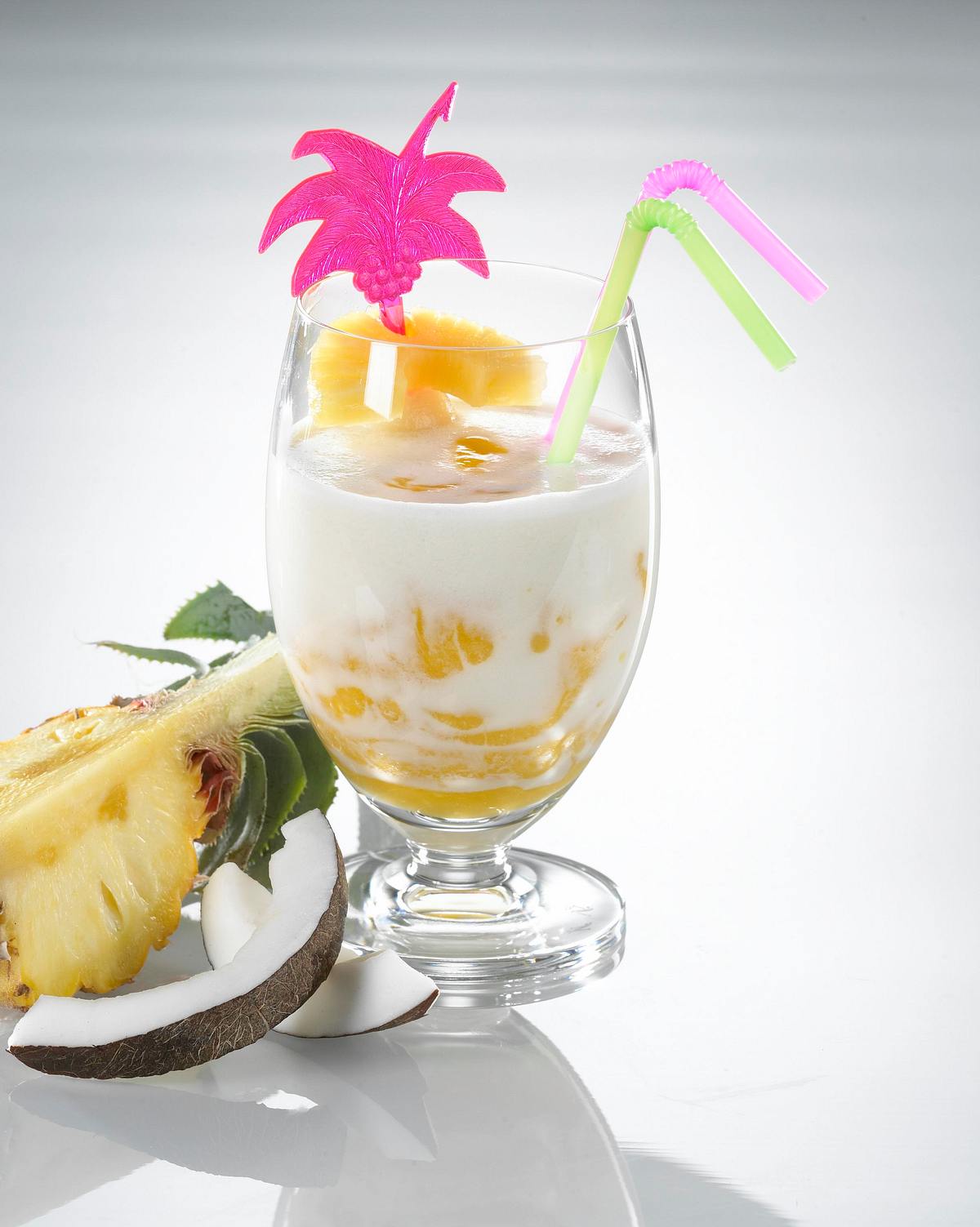 Ananas-Joghurt-Cocktail Rezept