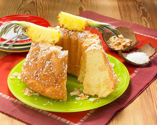 Ananas-Kokos-Napfkuchen (Diabetker) Rezept Ananas-Kokos-Napfkuchen (Diabetker) Rezept