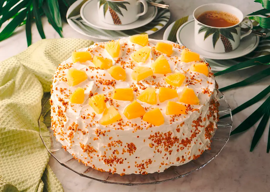 Ananas-Kokos-Torte Rezept Ananas-Kokos-Torte Rezept