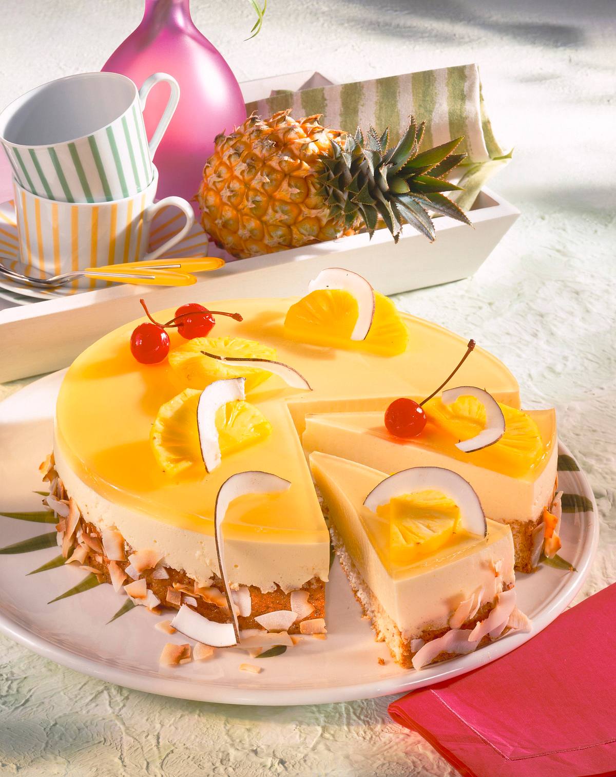 Ananas-Kokos-Torte (Diabetiker) Rezept