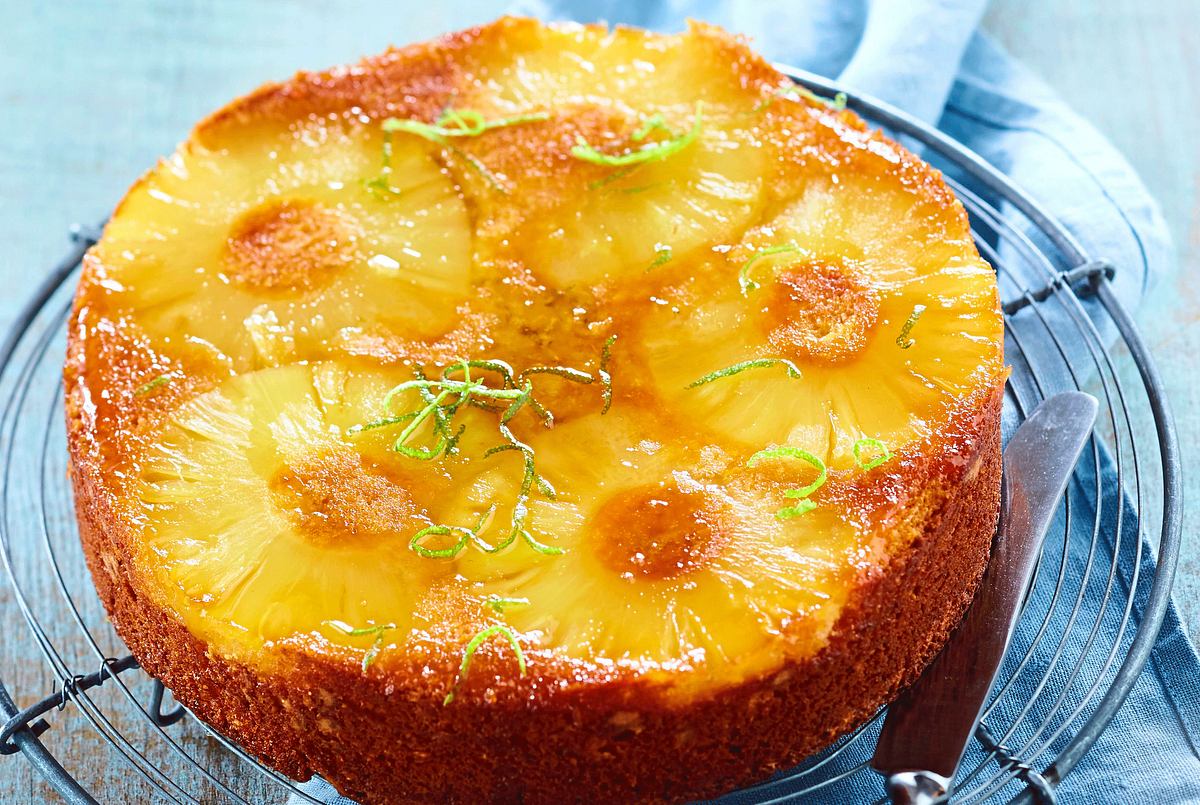 Ananas-Kuchen „Upside Down“ Rezept