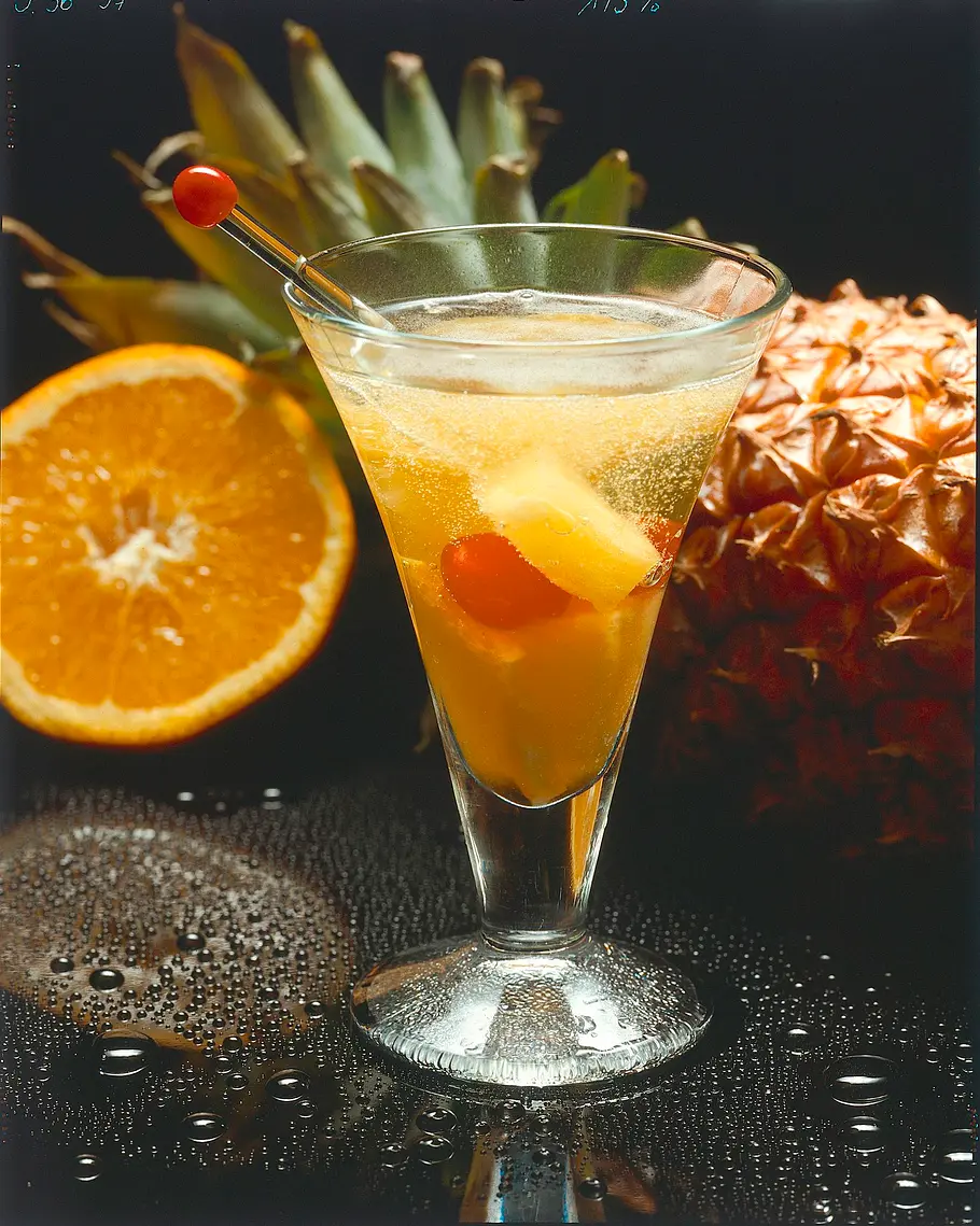 Ananas-Orangen-Bowle Rezept