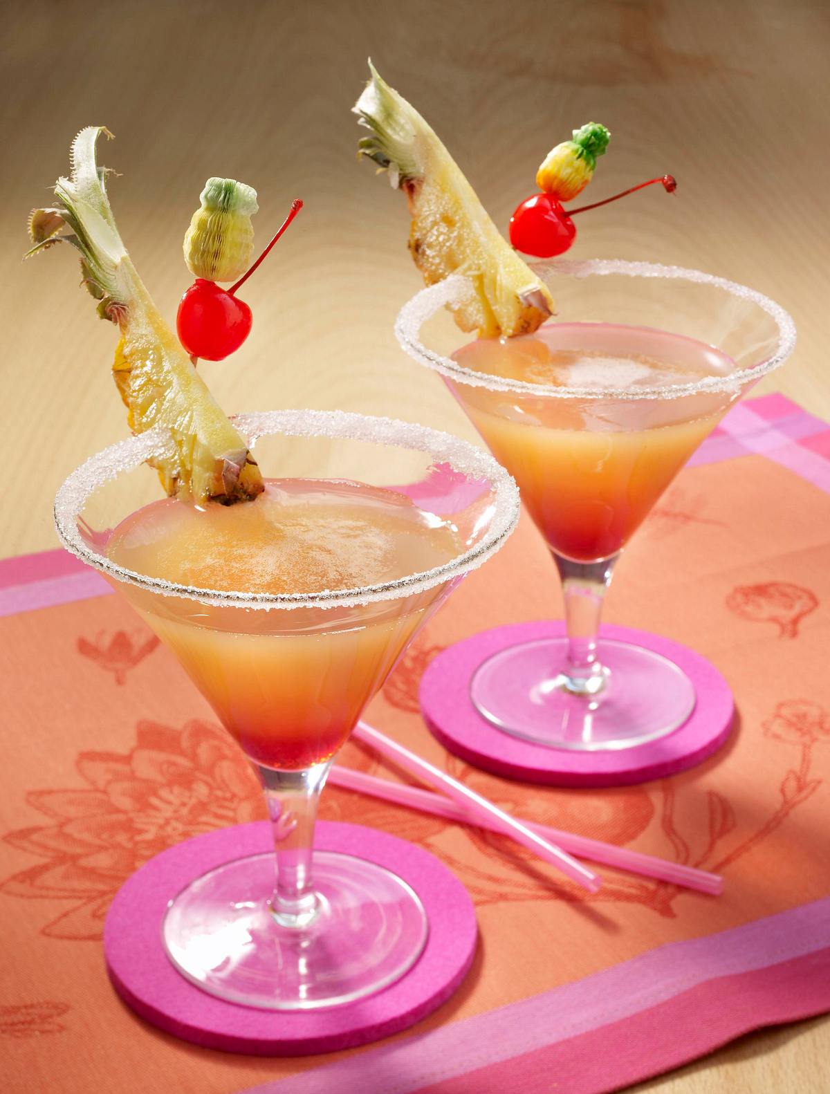 Ananas-Sekt-Cocktail Rezept