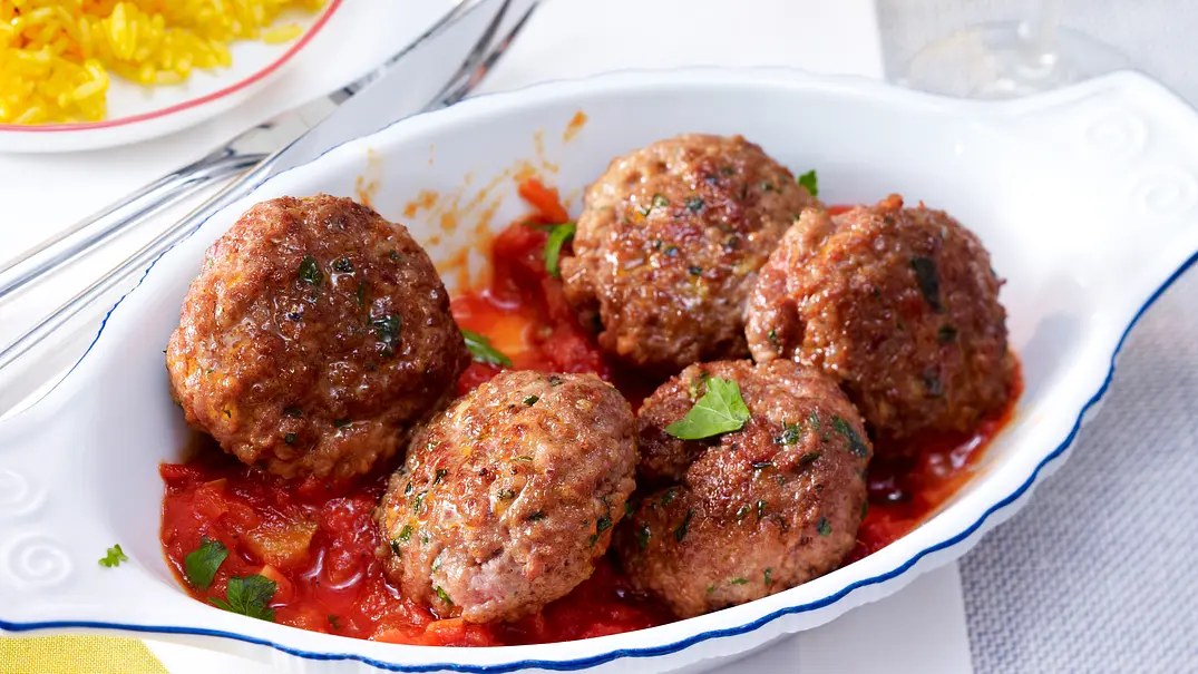 Andalusische Mini-Frikadellen (Albondigas) Rezept - Foto: LECKER @ Bauer Media Group Andalusische Mini-Frikadellen (Albondigas) Rezept - Foto: LECKER @ Bauer Media Group