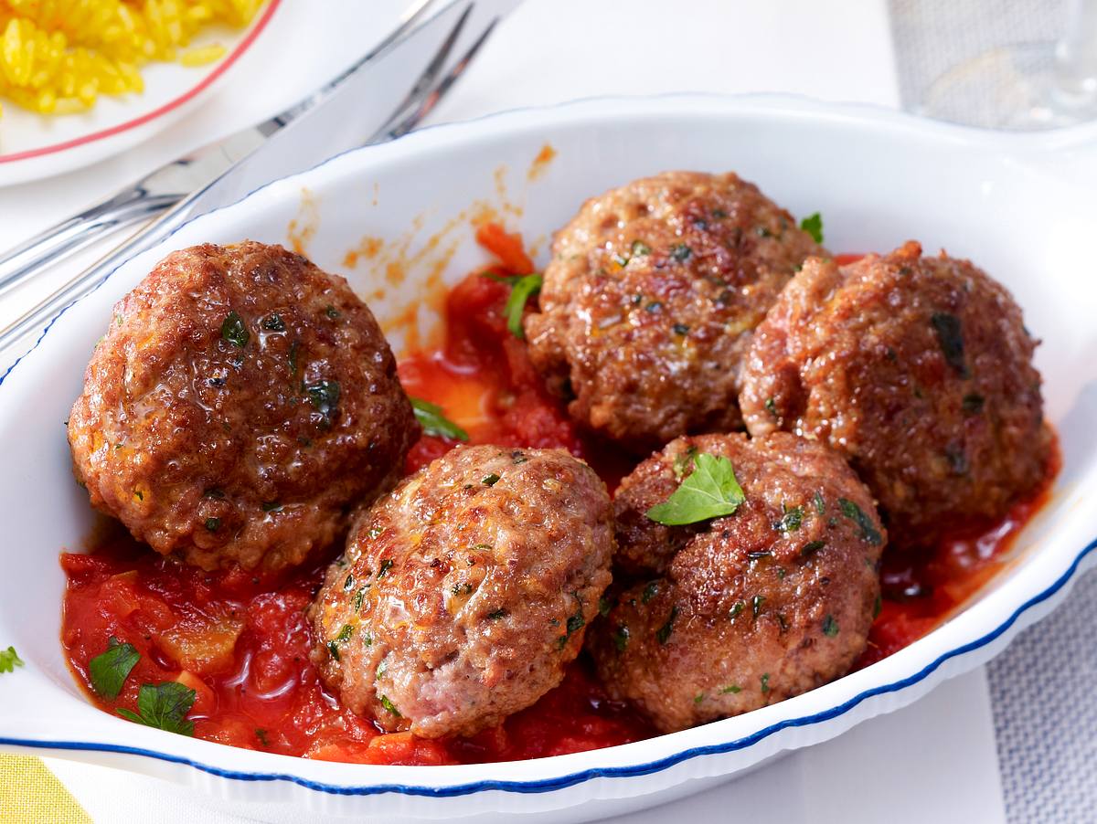 Andalusische Mini-Frikadellen (Albondigas) Rezept