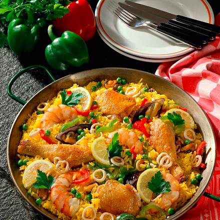 Andalusische Paella Rezept Andalusische Paella Rezept