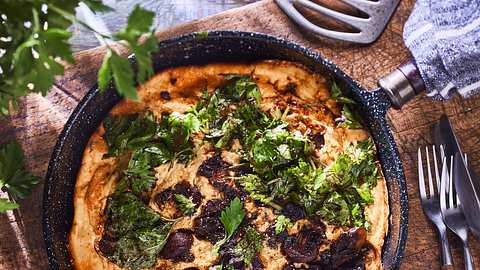 Andys Frittata mit Würz-Champignons - Foto: House of Food / Bauer Food Experts KG