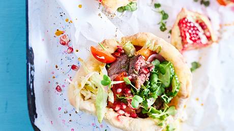 Andys Kebab in Fladenbrot-Taschen - Foto: House of Food / Bauer Food Experts KG