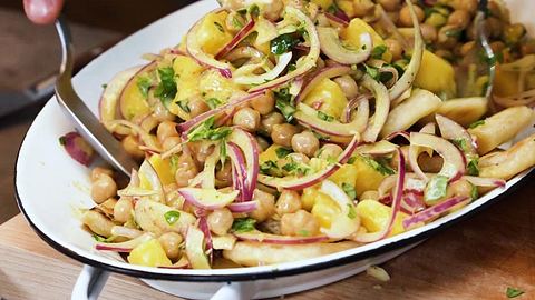 Andys Naanbrot-Salat - Foto: House of Food / Bauer Food Experts KG